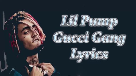 lil pump gucci gang lyrics traduction|gucci gang lyrics copy paste.